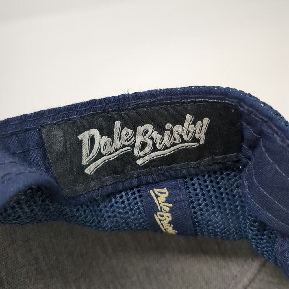 Dale Brisby 5 Panel Blue One Size Trucker Mesh Rope Radiator Ranch Cattle hat - Picture 9 of 9